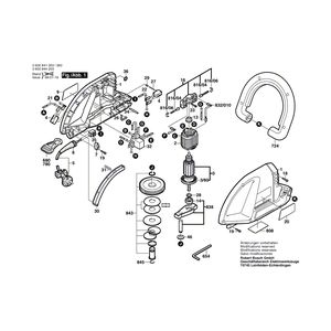 Запчасти для кустореза Bosch AHS 40-22 230 V 0600844203