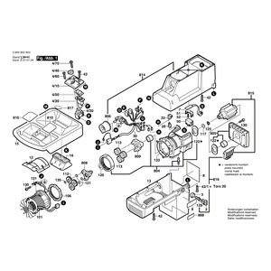 Запчасти для измельчителя садового Bosch AXT 3000 HP 230 V 0600852903