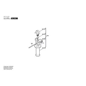 Запчасти для ударной дрели Bosch GSB 1800-2 RE 230 V 060114A703, деталировка 2