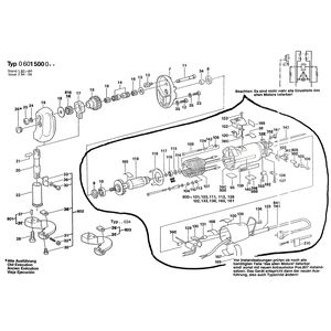 Запчасти для листовых ножниц Bosch 220 V 0601500003