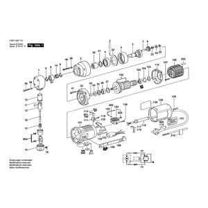 Запчасти для высечных ножниц Bosch GNA 2,0 220 V 0601530103