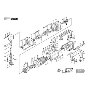 Запчасти для высечных ножниц Bosch GNA 2,5 230 V 0601531103