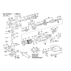 Запчасти для высечных ножниц Bosch GNA 3,2 220 V 0601533003