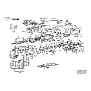 Запчасти для электролобзика Bosch GST 80 PBE 230 V 0601581803