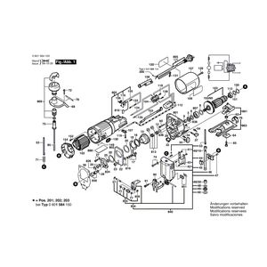 Запчасти для электролобзика Bosch GST 85 P 230 V 0601584103