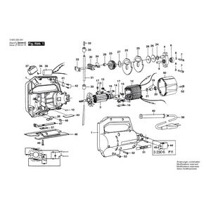 Запчасти для электролобзика Bosch P 11 220 V 0603230603