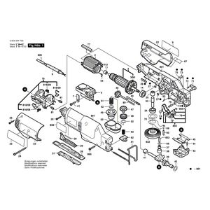Запчасти для мульти-пилы Bosch PMS 400 PE 230 V 0603294703