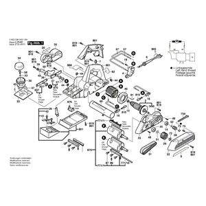 Запчасти для рубанка Bosch PHO 25-91 230 V 0603296063