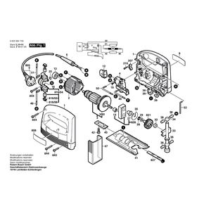 Запчасти для электролобзика Bosch PST 550 AE 230 V 0603364703