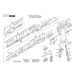 Запчасти для шуруповерта Bosch 180 WATT-SERIE 180 WATT 0607453435, деталировка 1
