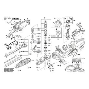 Запчасти для кустореза Bosch AHS 70-34 230 V 3600H47K06
