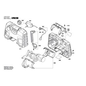 Запчасти для очистителя высокого давления Bosch EasyAquatak 120 230 V 3600HA7901, деталировка 1