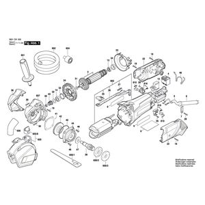 Запчасти для плиткореза Bosch GCT-115 230 V 3601C91000