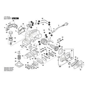 Запчасти для рубанка Bosch GHO 6500 230 V 3601E96000