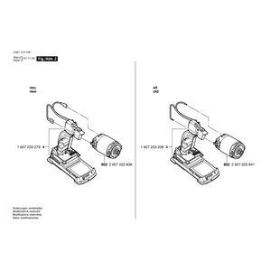 Запчасти для аккумуляторной ударной дрели Bosch GSB 36 V-LI 36 V 3601J13100, деталировка 2