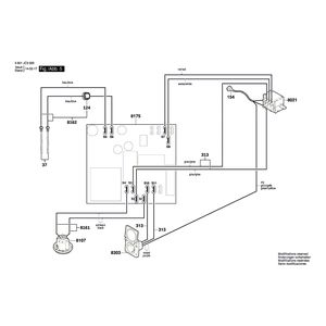 Запчасти для универсального пылесоса Bosch GAS 35 L SFC 230 V 3601JC3000, деталировка 5