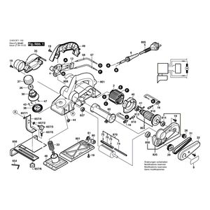 Запчасти для рубанка Bosch PHO 3100 230 V 3603B71100