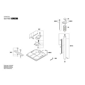 Запчасти для настольного сверлильного станка Bosch PBD 40 230 V 3603M07000