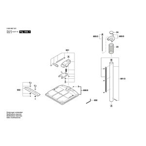 Запчасти для настольного сверлильного станка Bosch PBD 40 230 V 3603M07001