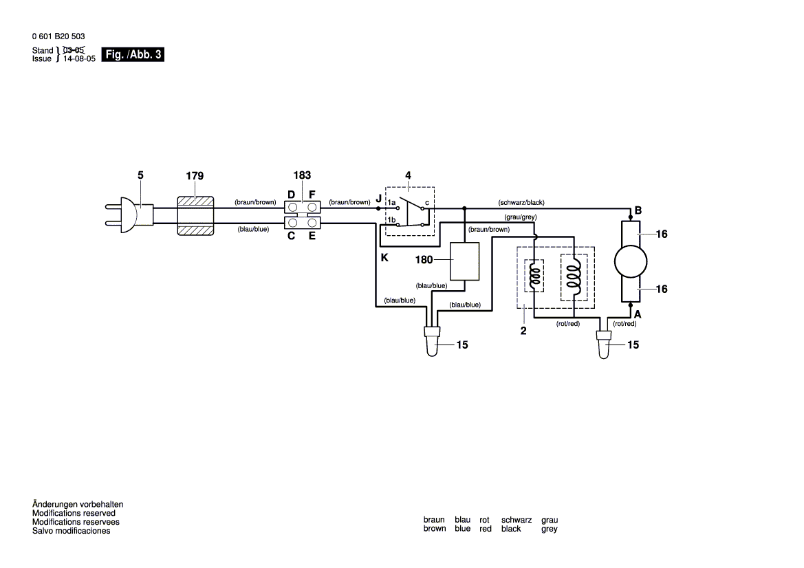 Запчасти для торцевочной пилы Bosch GCM 10 S 230 V 0601B20503, деталировка 3 - цена в Москве, купить оригинальные запчасти Бош в интернет-магазине «Премиум инструмент»