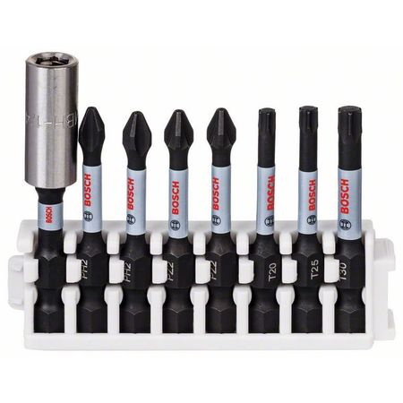 Кассета ударных бит Impact Control 50 мм PH1, PH2 (3шт), PH3, PZ2 (2шт), PZ3