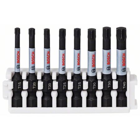 Кассета ударных бит Impact Control 50 мм T15, T20 (2шт), T25 (2шт), T30 (2шт), T40
