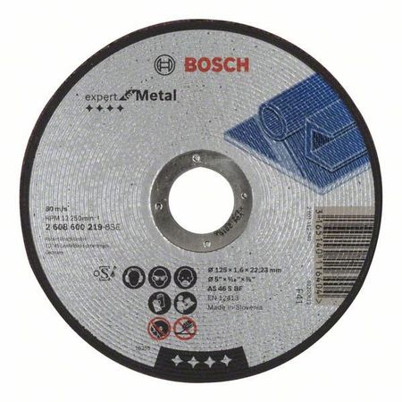 Отрезной круг Expert по металлу 125 x 1.6 мм, прямой Отрезной круг Expert по металлу 125 x 1.6 мм, прямой