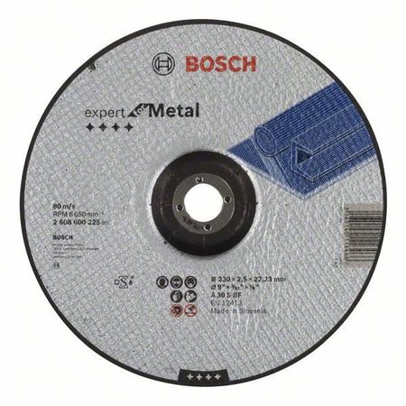 Отрезной круг Expert по металлу 230 x 2.5 мм, вогнутый Отрезной круг Expert по металлу 230 x 2.5 мм, вогнутый