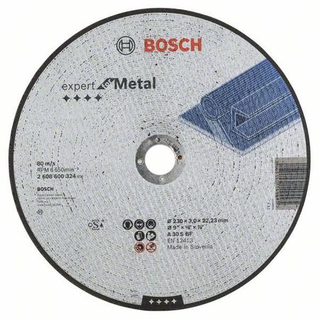 Отрезной круг Expert по металлу 230 x 3 мм, прямой Отрезной круг Expert по металлу 230 x 3 мм, прямой