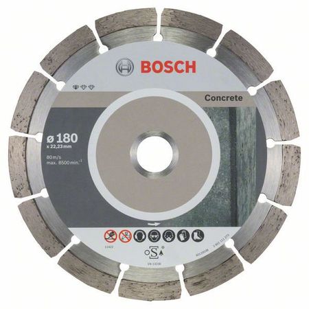 Алмазный диск Standard for Concrete 180-22, 23, 10 шт в уп.