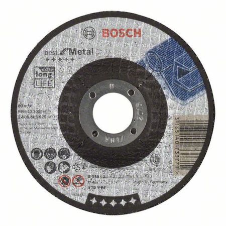 Отрезной круг Best по металлу 115x1,5 мм, вогнутый Отрезной круг Best по металлу 115x1,5 мм, вогнутый