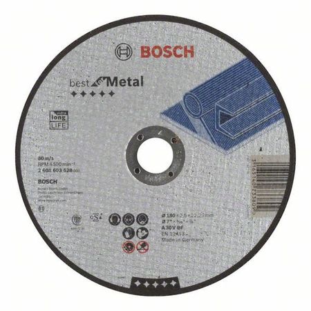 Отрезной круг Best по металлу 180x2,5 мм, прямой Отрезной круг Best по металлу 180x2,5 мм, прямой