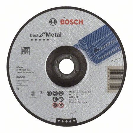 Отрезной круг Best по металлу 180x2,5 мм, вогнутый Отрезной круг Best по металлу 180x2,5 мм, вогнутый