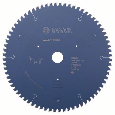 Expert for Wood Торц. пила 300x30x2.4/1.8 72T ATB neg