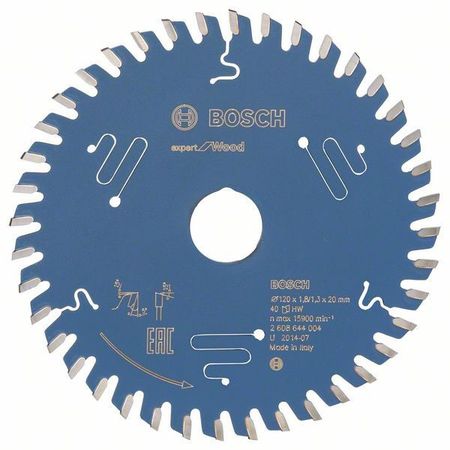 Пильный диск Expert for Wood 120x20x1.8/1.3x40T Пильный диск Expert for Wood 120x20x1.8/1.3x40T