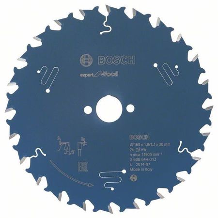 Пильный диск Expert for Wood 160x20x1.8/1.3x24T Пильный диск Expert for Wood 160x20x1.8/1.3x24T