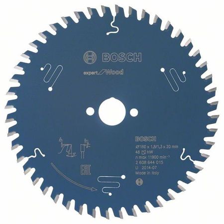 Пильный диск Expert for Wood 160x20x1.8/1.3x48T