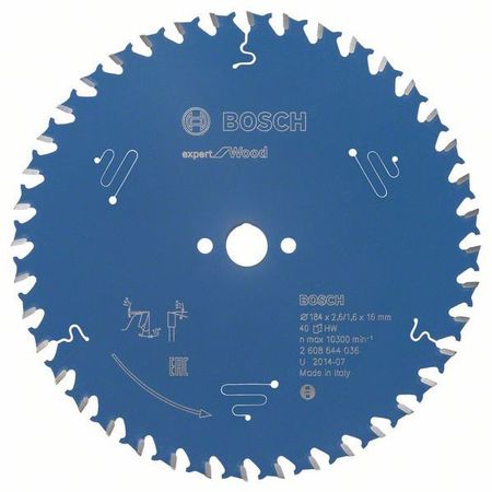 Пильный диск Expert for Wood 184x16x2.6/1.6x40T
