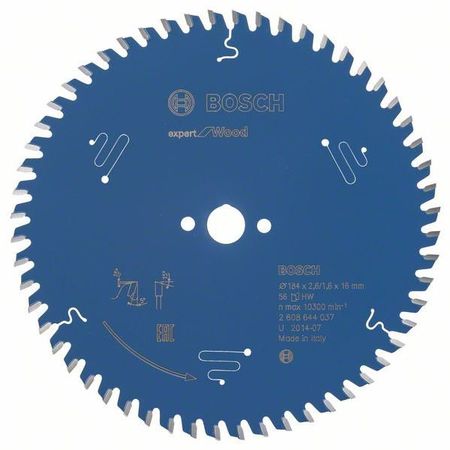 Пильный диск Expert for Wood 184x16x2.6/1.6x56T