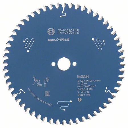 Пильный диск Expert for Wood 190x20x2.6/1.6x56T