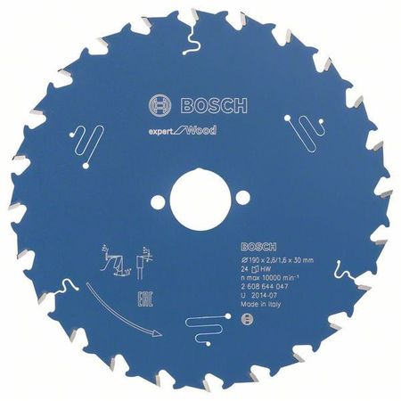 Пильный диск Expert for Wood 190x30x2.6/1.6x24T