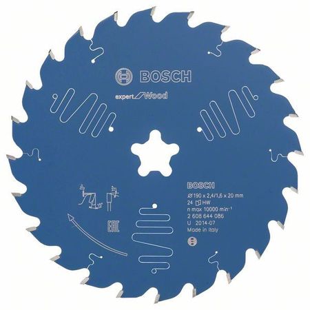 Пильный диск Expert for Wood 190xFFixx2.4/1.6x24T
