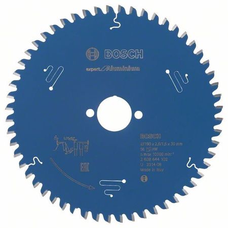 Пильный диск Expert for Aluminium 190x30x2.6/1.6x56T Пильный диск Expert for Aluminium 190x30x2.6/1.6x56T