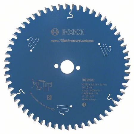 Пильный диск Expert for HPLam 190x20x2.6/1.6x56T Пильный диск Expert for HPLam 190x20x2.6/1.6x56T