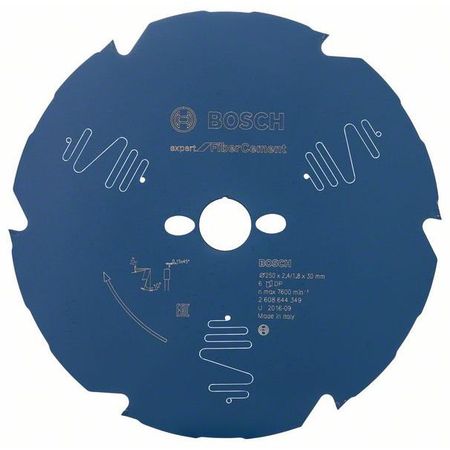 Пильный диск Expert for Fiber Cement 250x30x2.4/1.8x6 T Пильный диск Expert for Fiber Cement 250x30x2.4/1.8x6 T