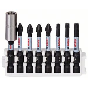 Кассета ударных бит Impact Control 50 мм PH1, PH2 (3шт), PH3, PZ2 (2шт), PZ3