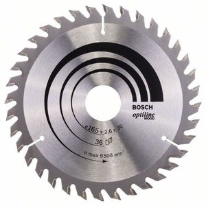 Пильный диск 165Х30 36 OPTILINE