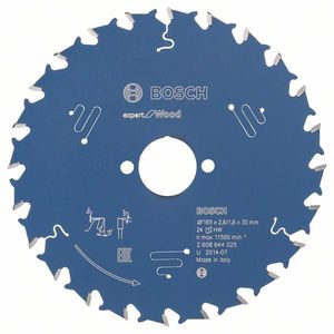 Пильный диск Expert for Wood 165x30x2.6/1.6x24T