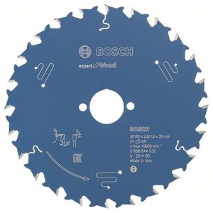 Пильный диск Expert for Wood 180x30x2.6/1.6x24T