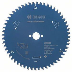 Пильный диск Expert for Aluminium 190x20x2.6/1.6x56T